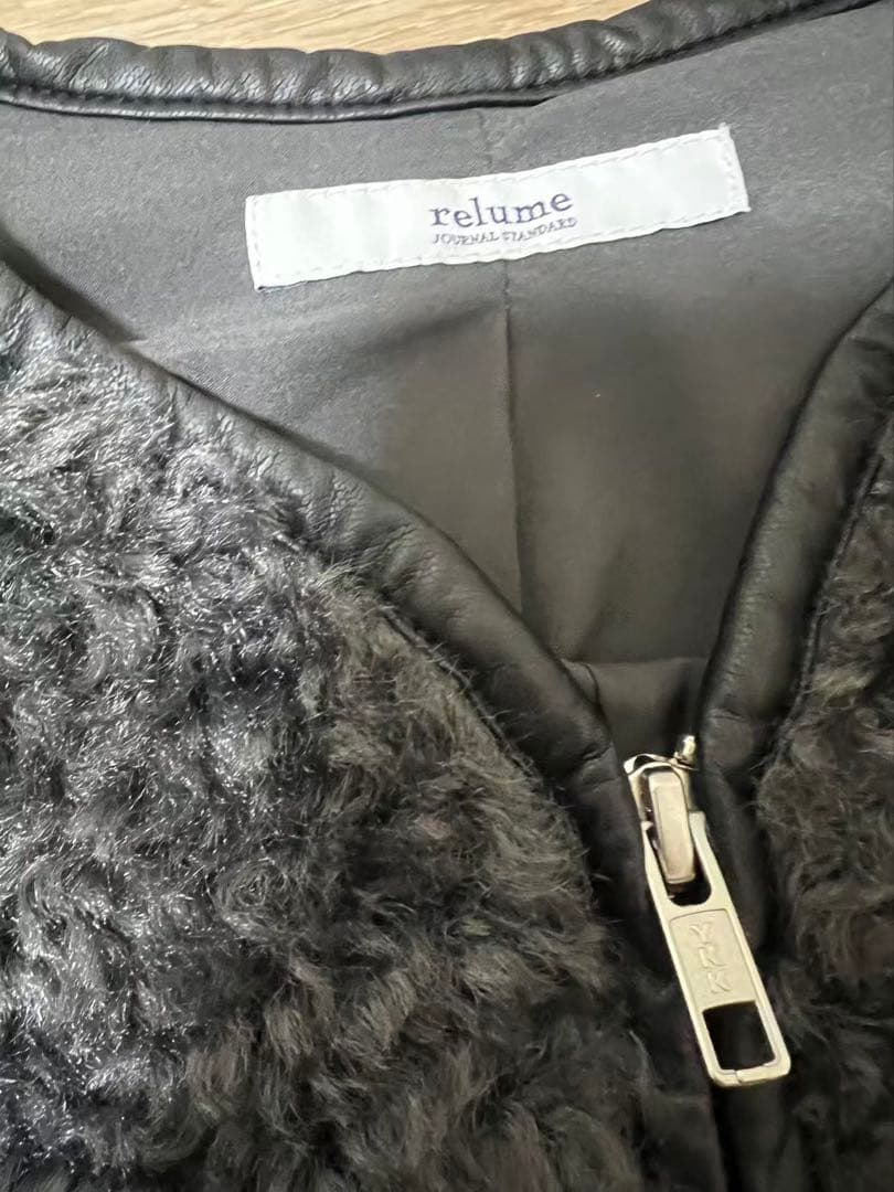 JOURNAL STANDARD relumeシープフェイクファージップベスト