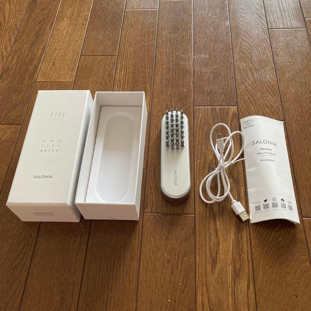 SALONIA サロニア EMSリフトブラシ フェイス スカルプ ボディ