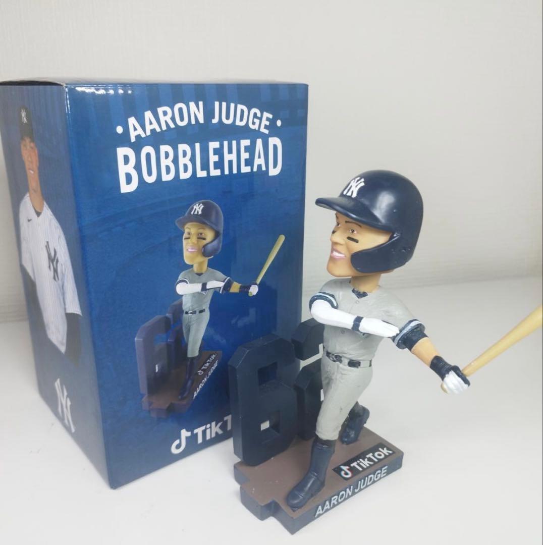 【美品】ヤンキース　アーロン・ジャッジ　ボブルヘッド62本塁打記念　球場配布品