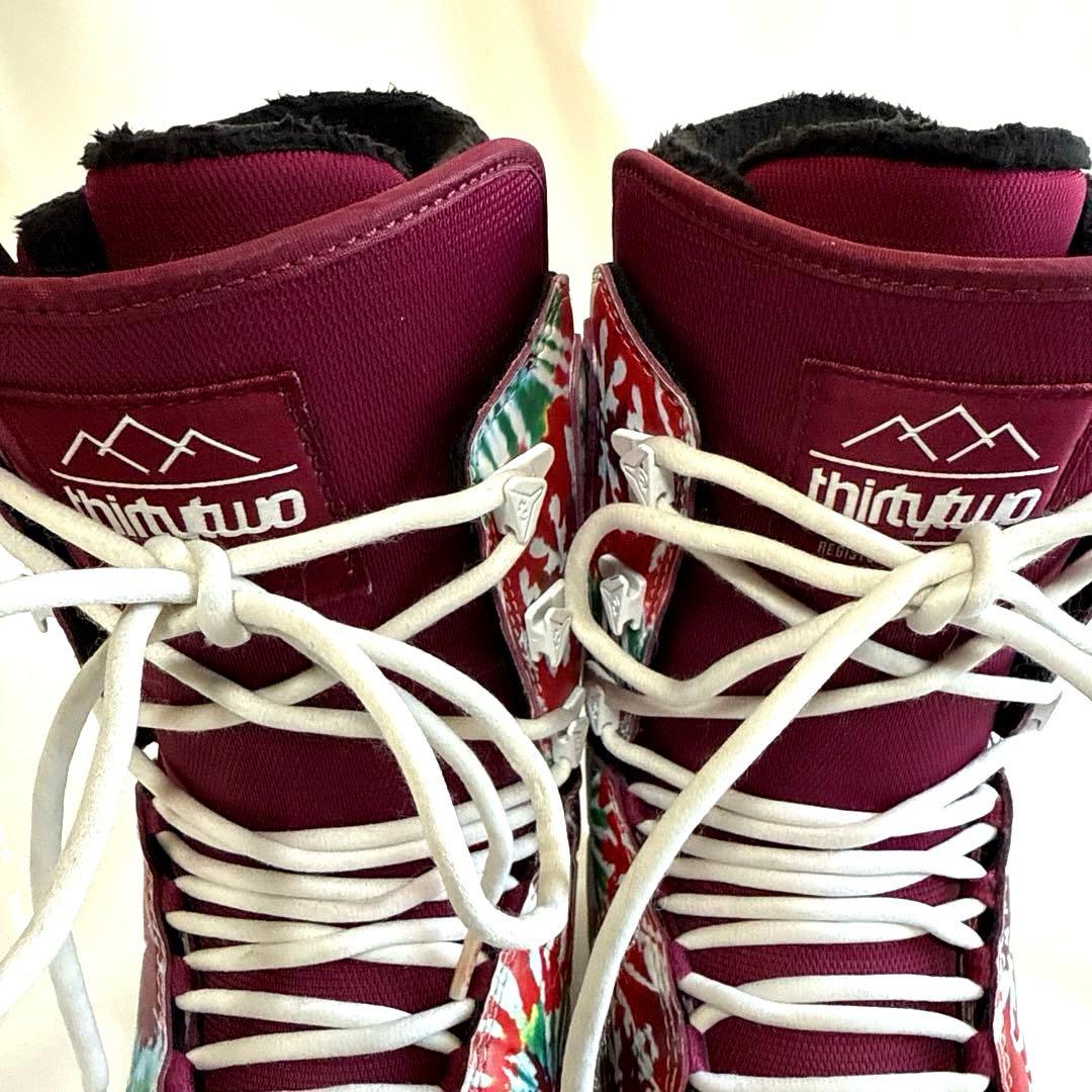 【美品】thirty twoサーティーツー LASHED FTスノーボードブーツ