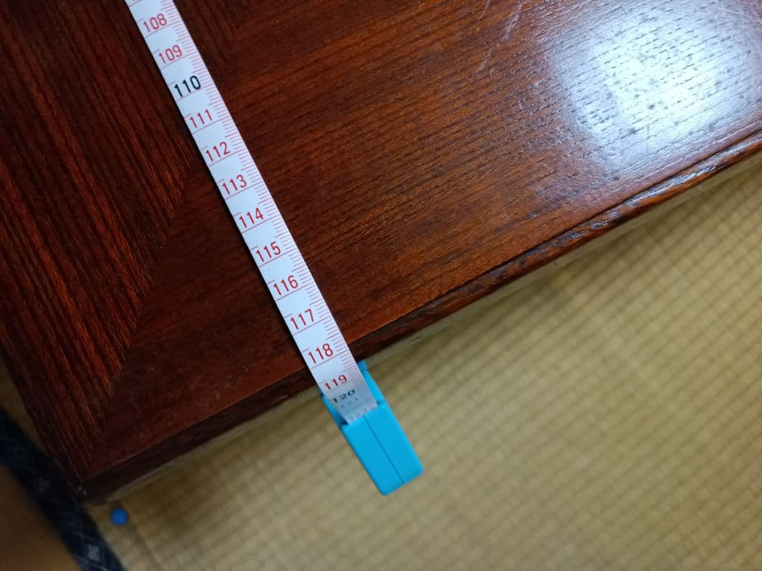 木製折りたたみ座卓 約84cm x 118cm