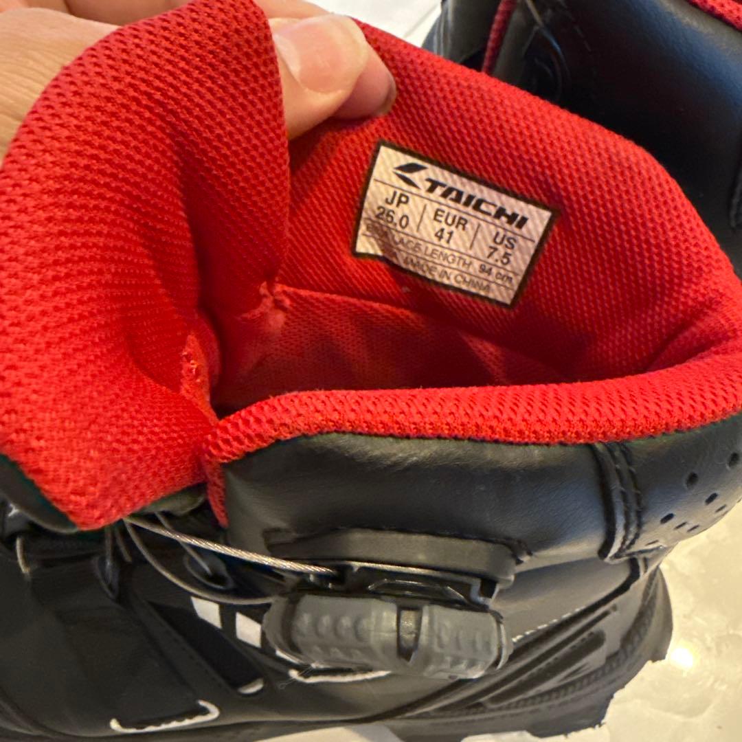 RSタイチ RSS010 DRYMASTERコンバットシューズ ブラック