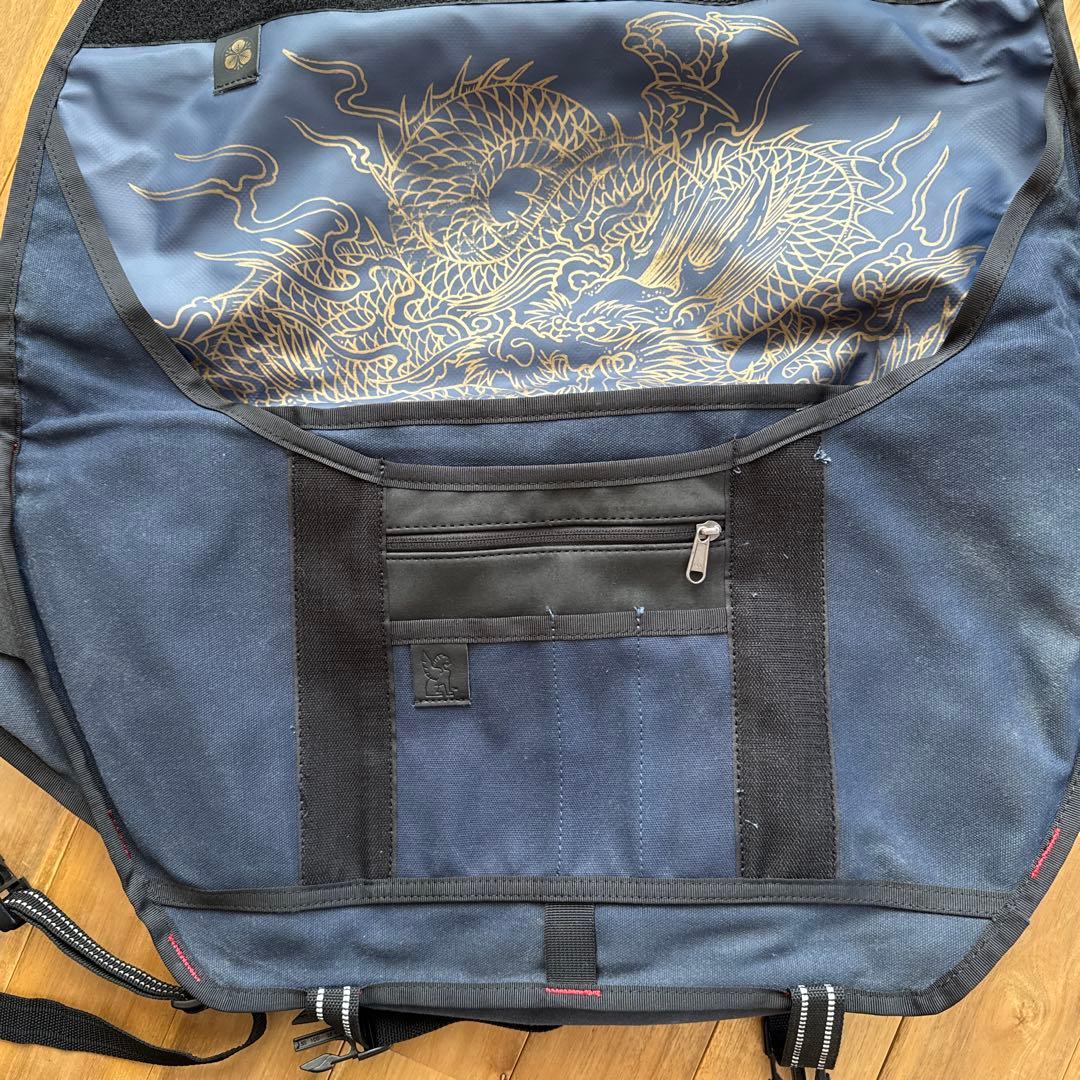 彫俊✖️Chromeコラボ　メッセンジャーバッグ