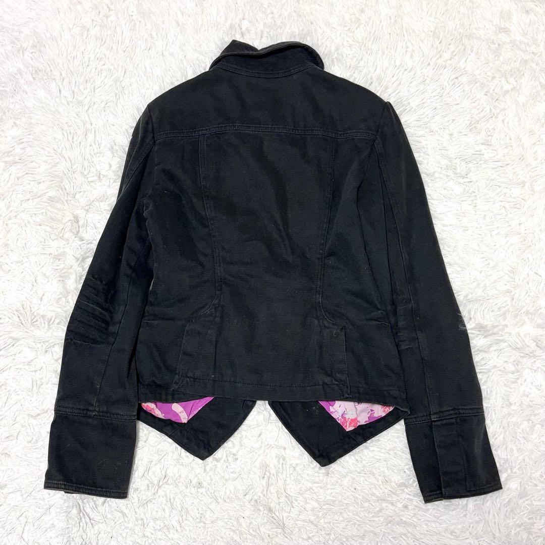 【極美品】ディーゼル　デニムジャケット　Gジャン　コットン　ブラック　M