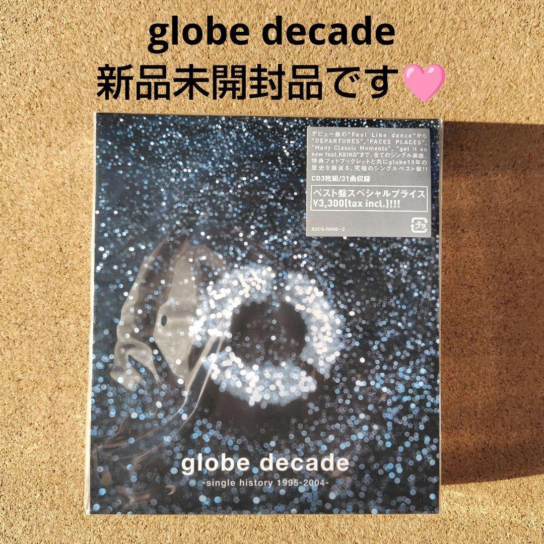 新品　globe decade single history 1995-2004