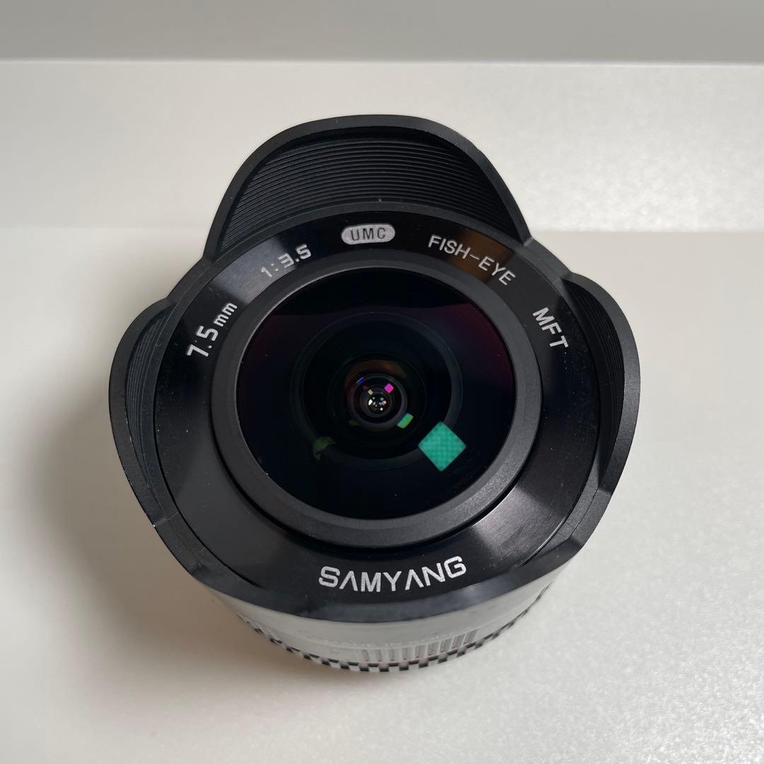 レンズ(単焦点) Samyang 7.5mmF3.5 fish-eye MFT