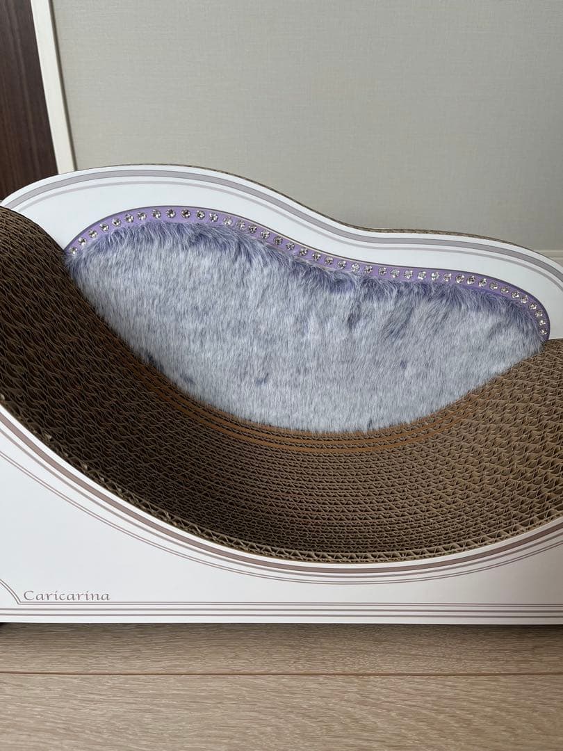 カリカリーナLuce ルーチェ猫爪研ぎソファ スタンダードM ラベンダーミスト