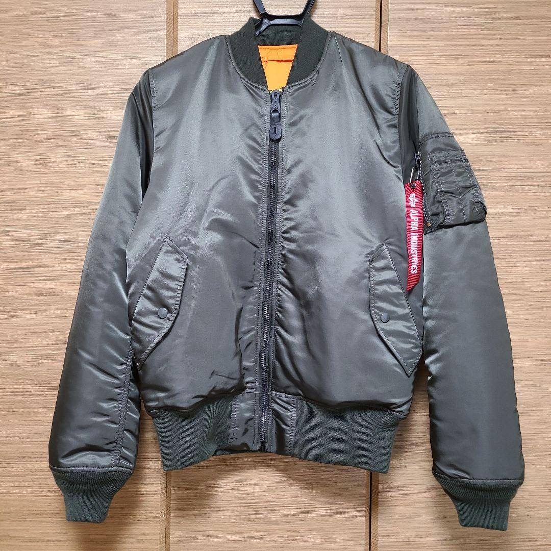 MA-1 ジャケット ALPHA INDUSTRIES　Lサイズ ☆極美品☆