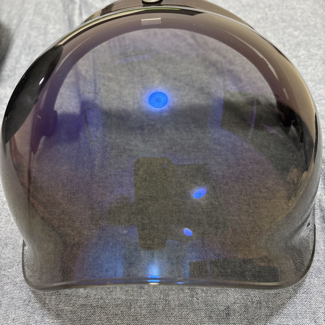 T T &CO ジェットヘルメット バイザー、シールド付き