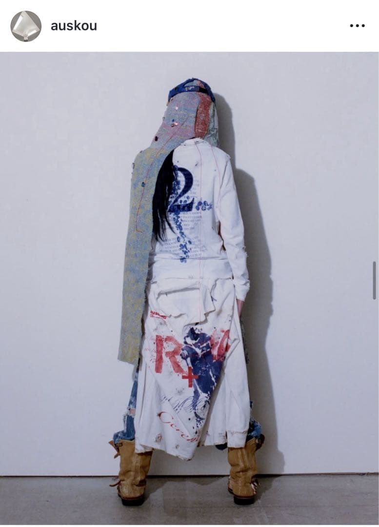 auskou フードスカーフ