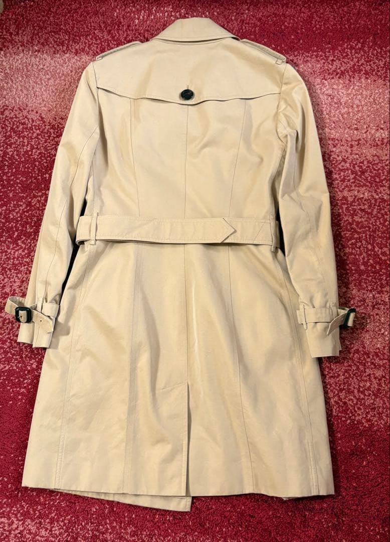 バーバリーESTABLISHED1856 トレンチコート ノバチェック 38