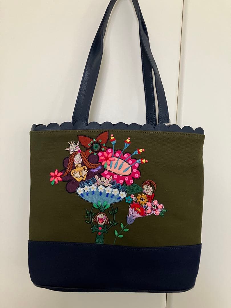 ⭐︎アルベロベロ⭐︎トートバッグ オリーブグリーン