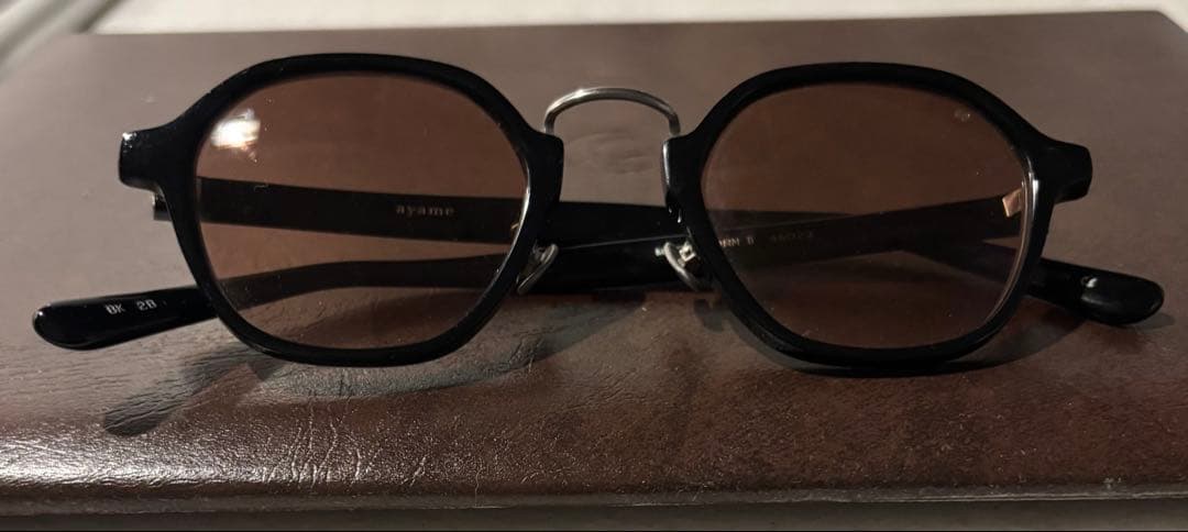 ayame ラウンド型サングラス 黒　MATTERHORN