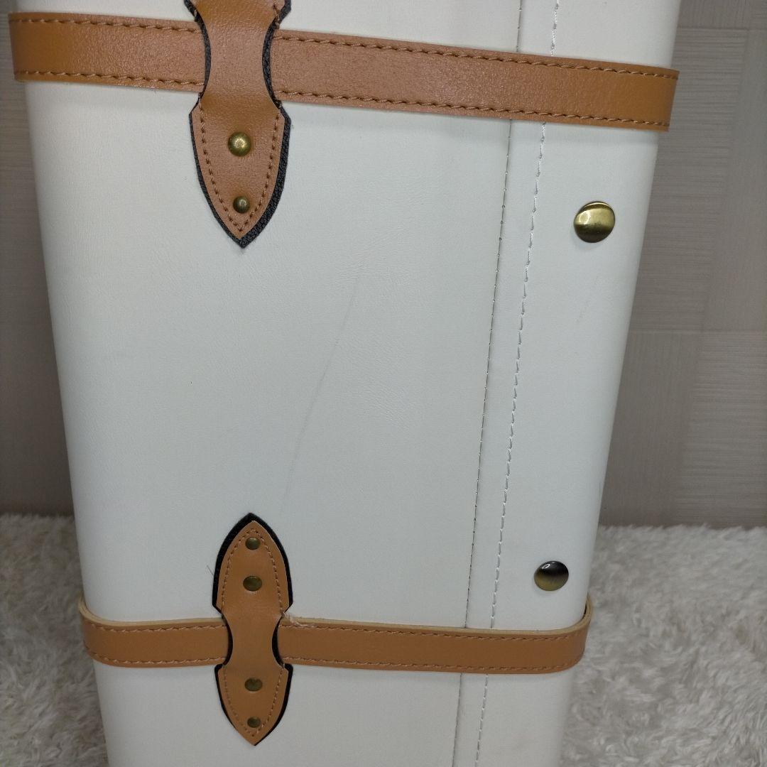 【美品】WORLD TRUNK スーツケース　ホワイト