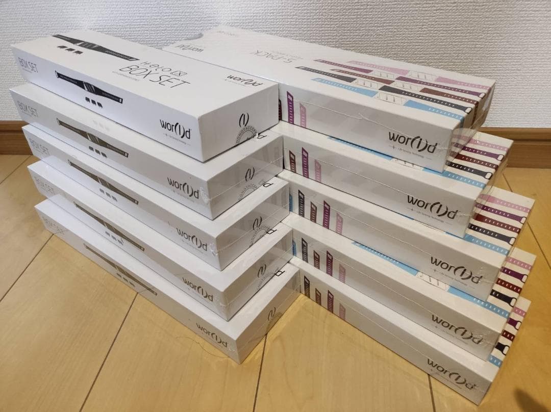 HELO LX BOX SET ×５、HELO LX BANDS ×５ ワ－ルド