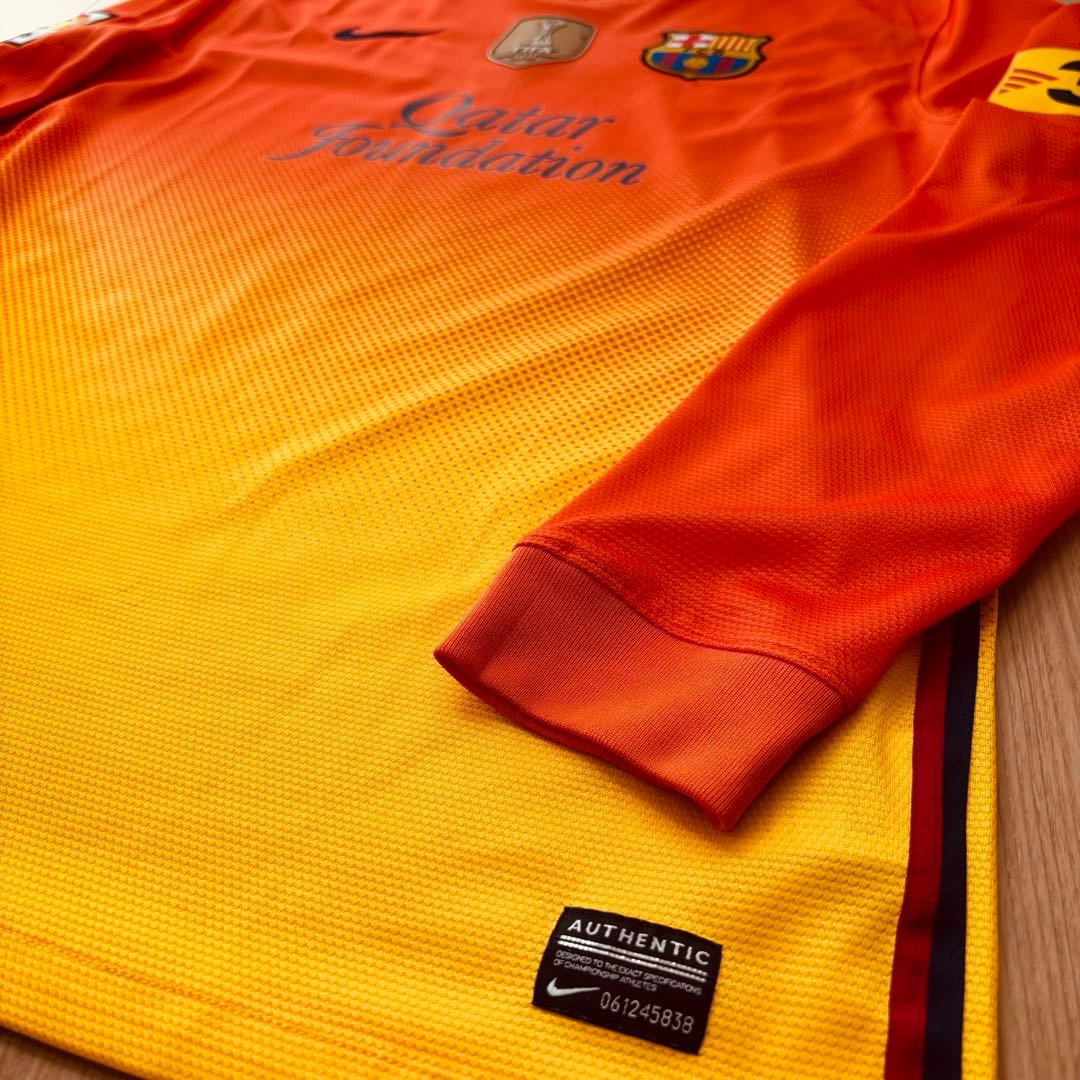 【レア長袖！美品】バルセロナ 12/13 ビジャ Lサイズ