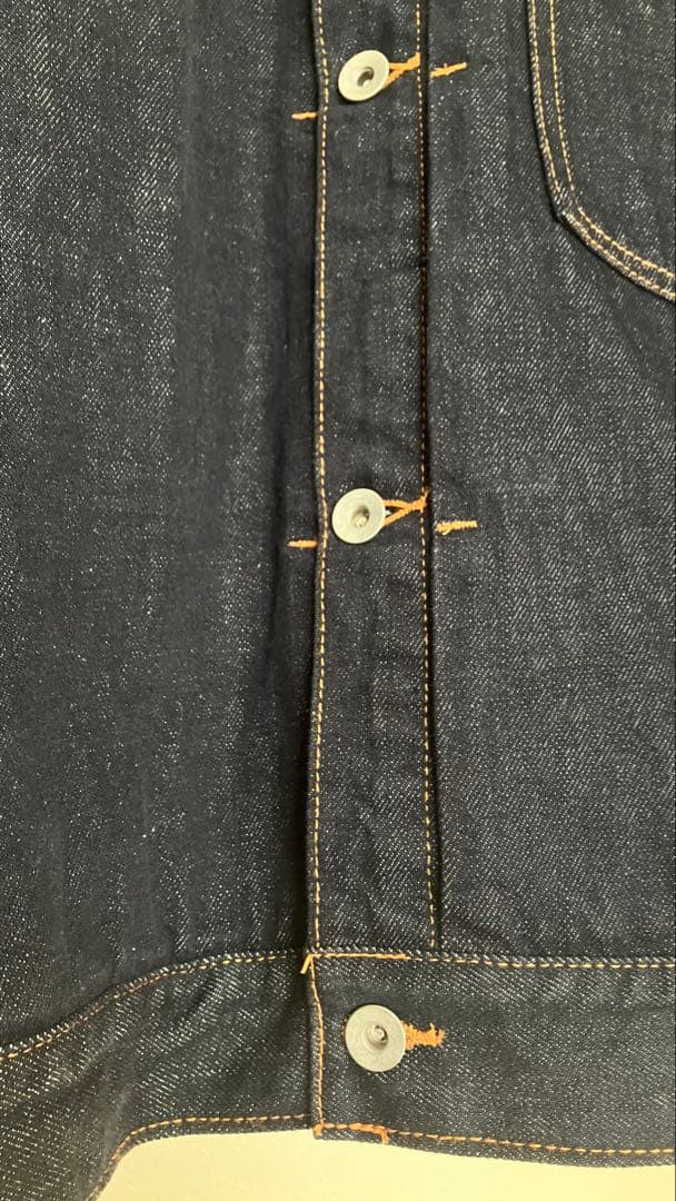 【美品】アダムエロペ ビッグシルエットデニムジャケット