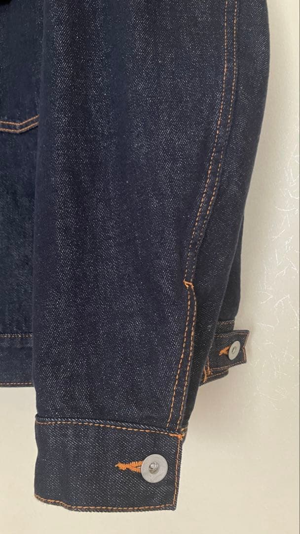 【美品】アダムエロペ ビッグシルエットデニムジャケット