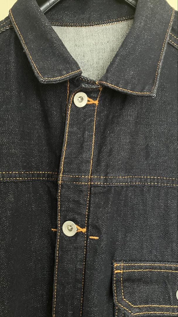 【美品】アダムエロペ ビッグシルエットデニムジャケット