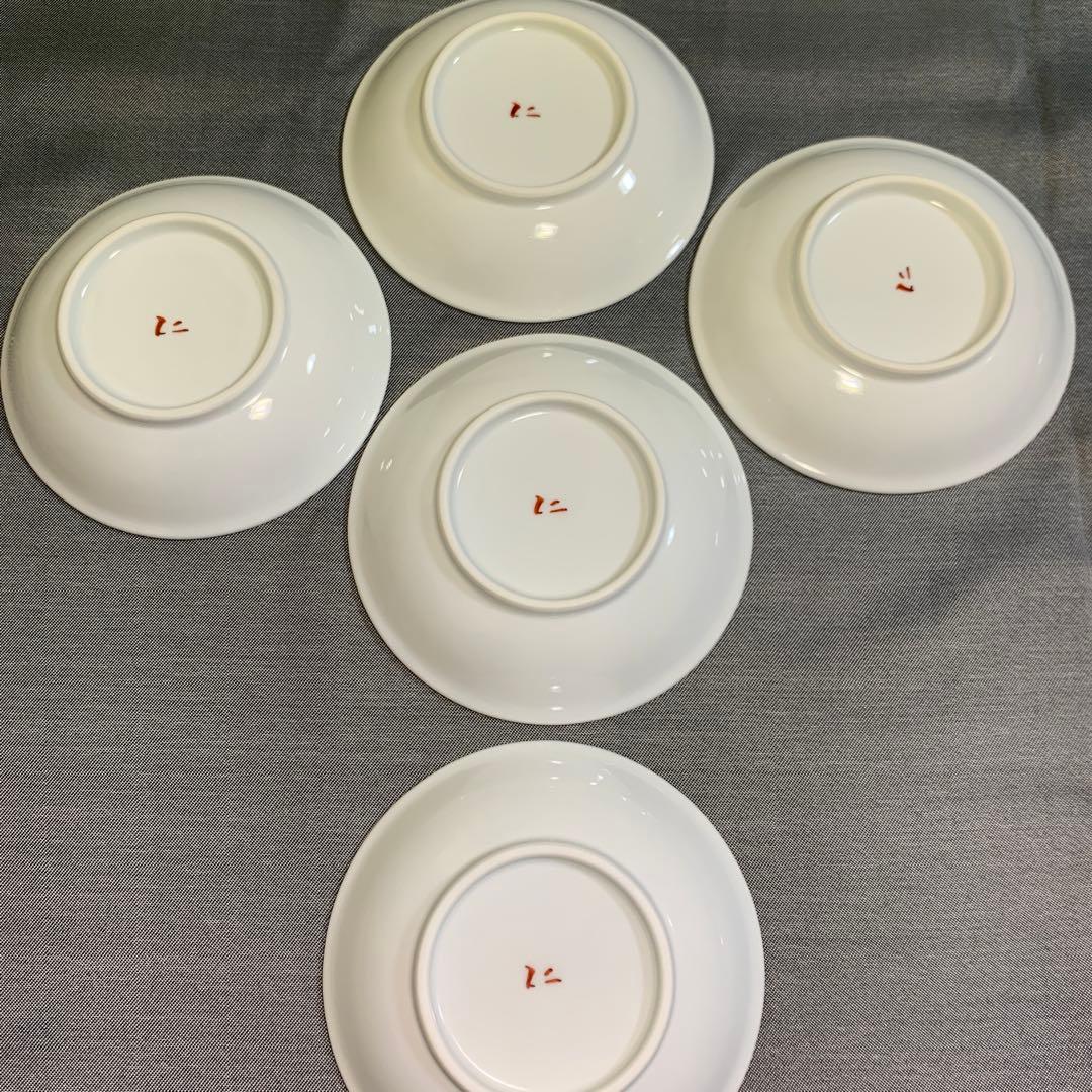 patorishiahana　有田焼仁窯　色絵丸小皿絵変り桜小皿揃小畑裕司