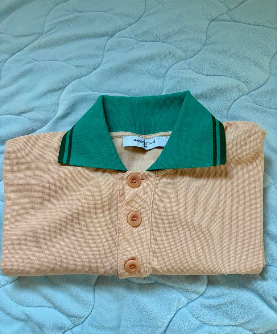 お値下げしました。メゾンキツネ/ ポロシャツ \"HOTEL OLYMPIA\"