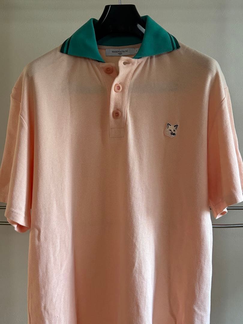 お値下げしました。メゾンキツネ/ ポロシャツ \"HOTEL OLYMPIA\"