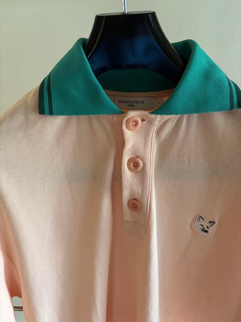 お値下げしました。メゾンキツネ/ ポロシャツ \"HOTEL OLYMPIA\"