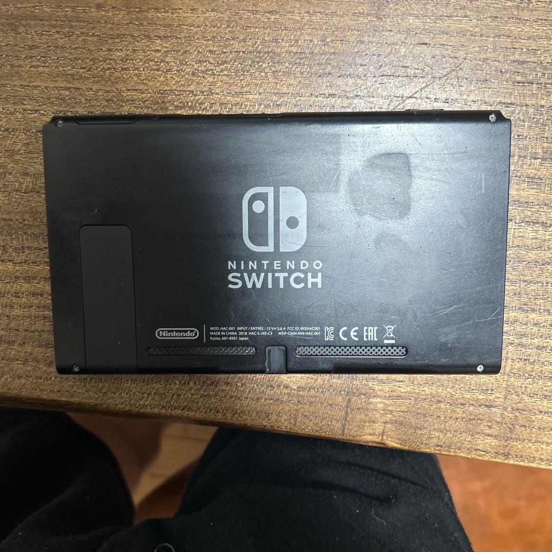 Nintendo Switch 本体 青/赤充電器以外フルセットカセットマイクラ