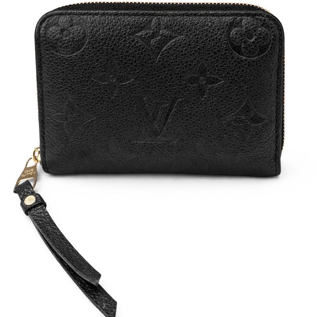 「美品」ルイヴィトン アンプラントジッピーパース ブラック IC内蔵モデル