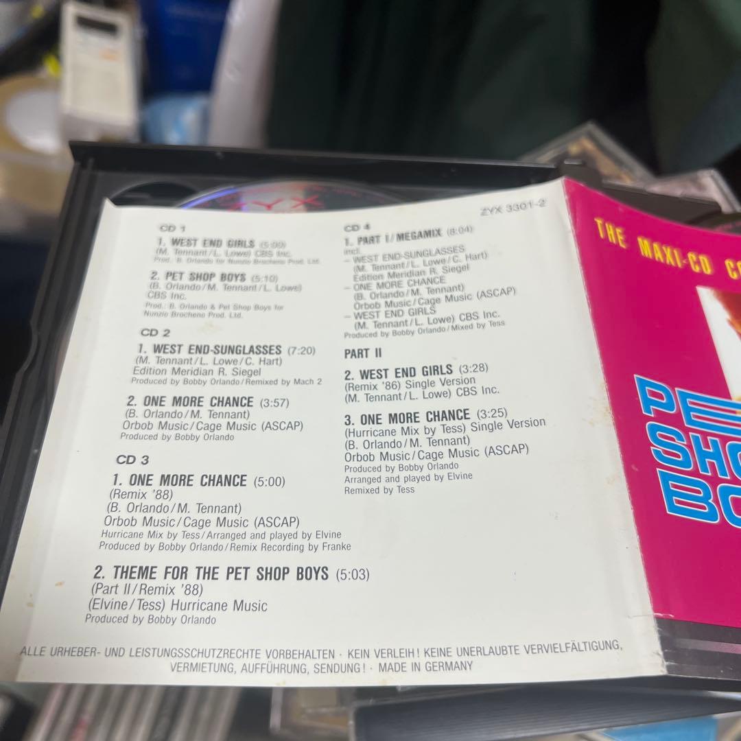 PET SHOP BOYS 4CDセット