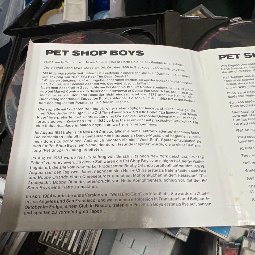 PET SHOP BOYS 4CDセット