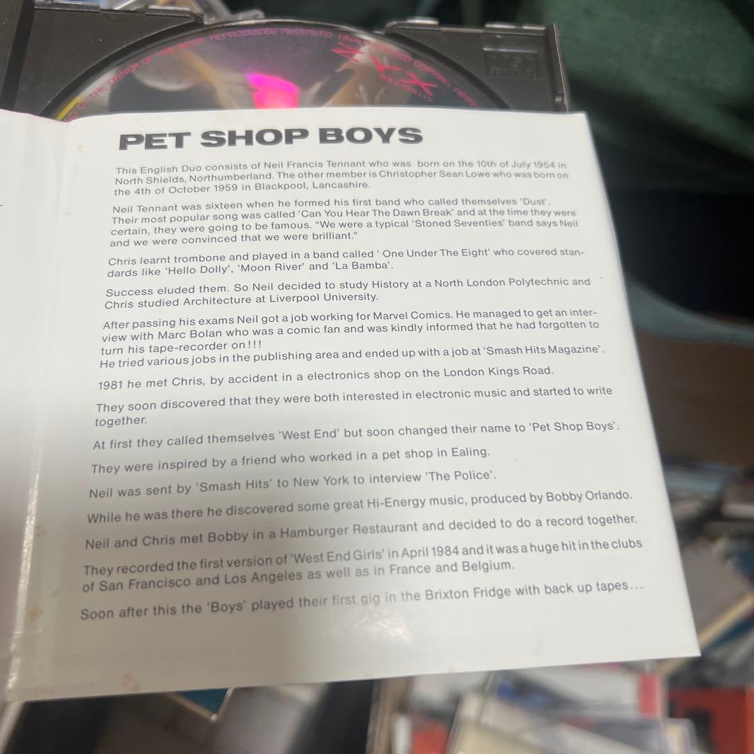 PET SHOP BOYS 4CDセット