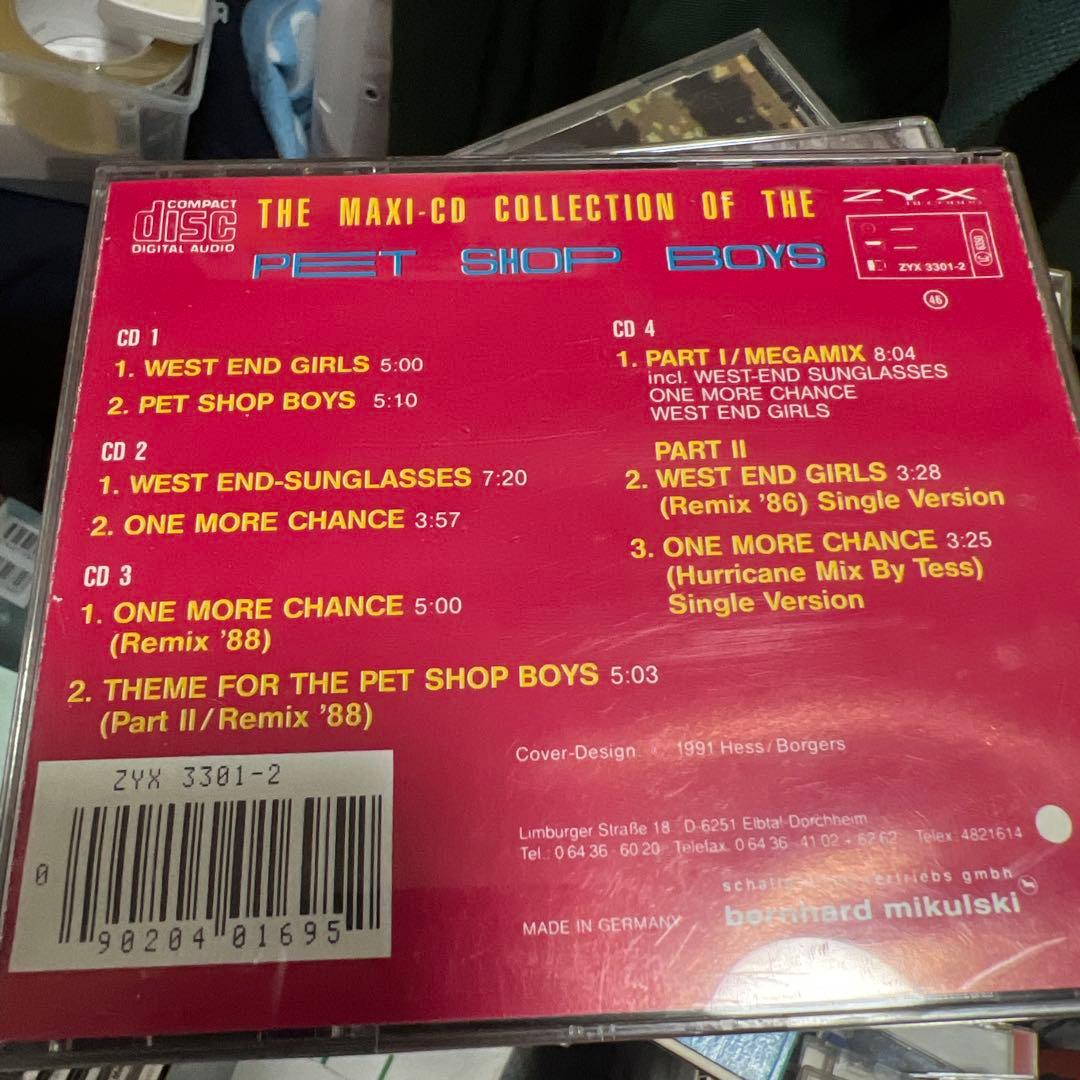 PET SHOP BOYS 4CDセット