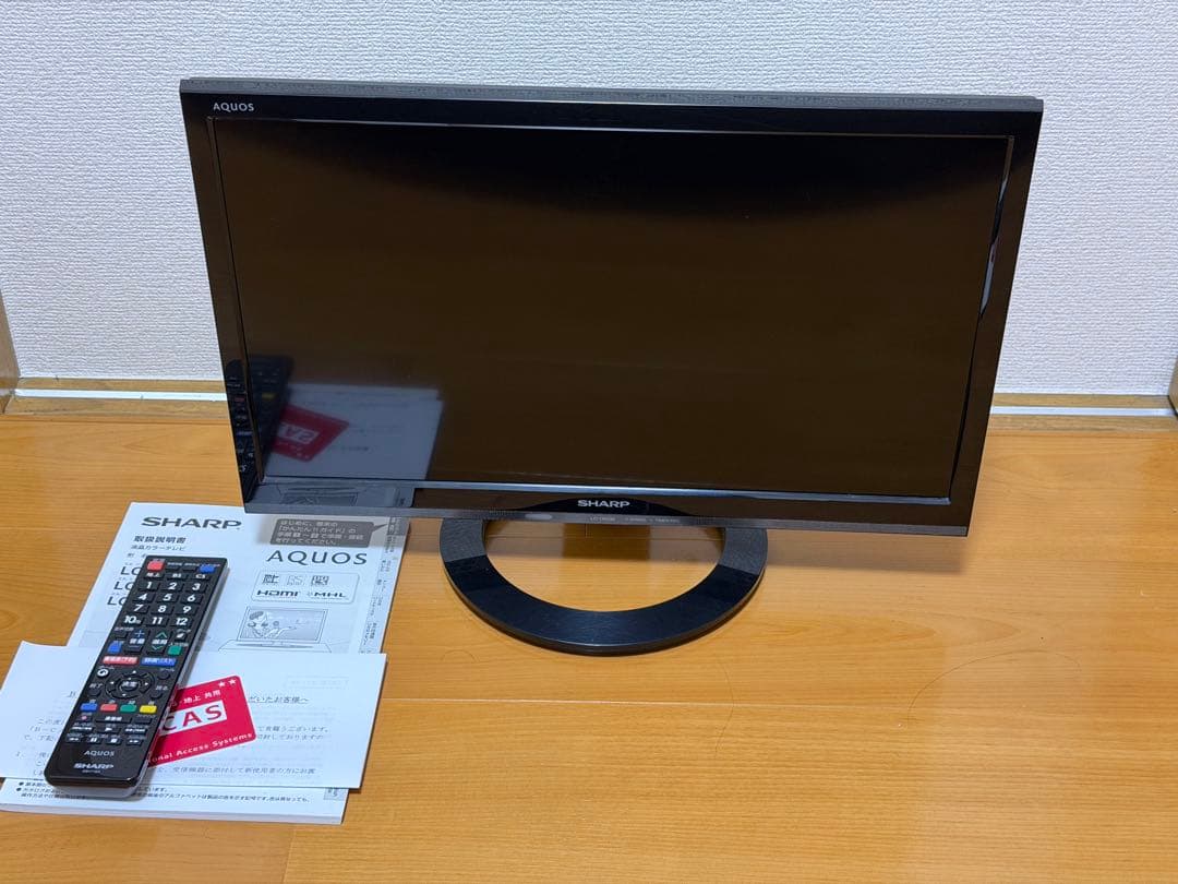 SHARP 液晶カラーテレビ AQUOS LC-19K30 19型 小型