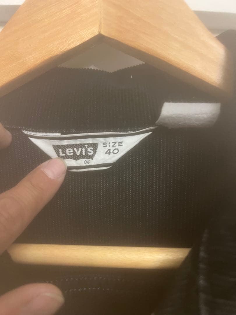 リーバイス　70505 コーズ　ブラック後染め　40