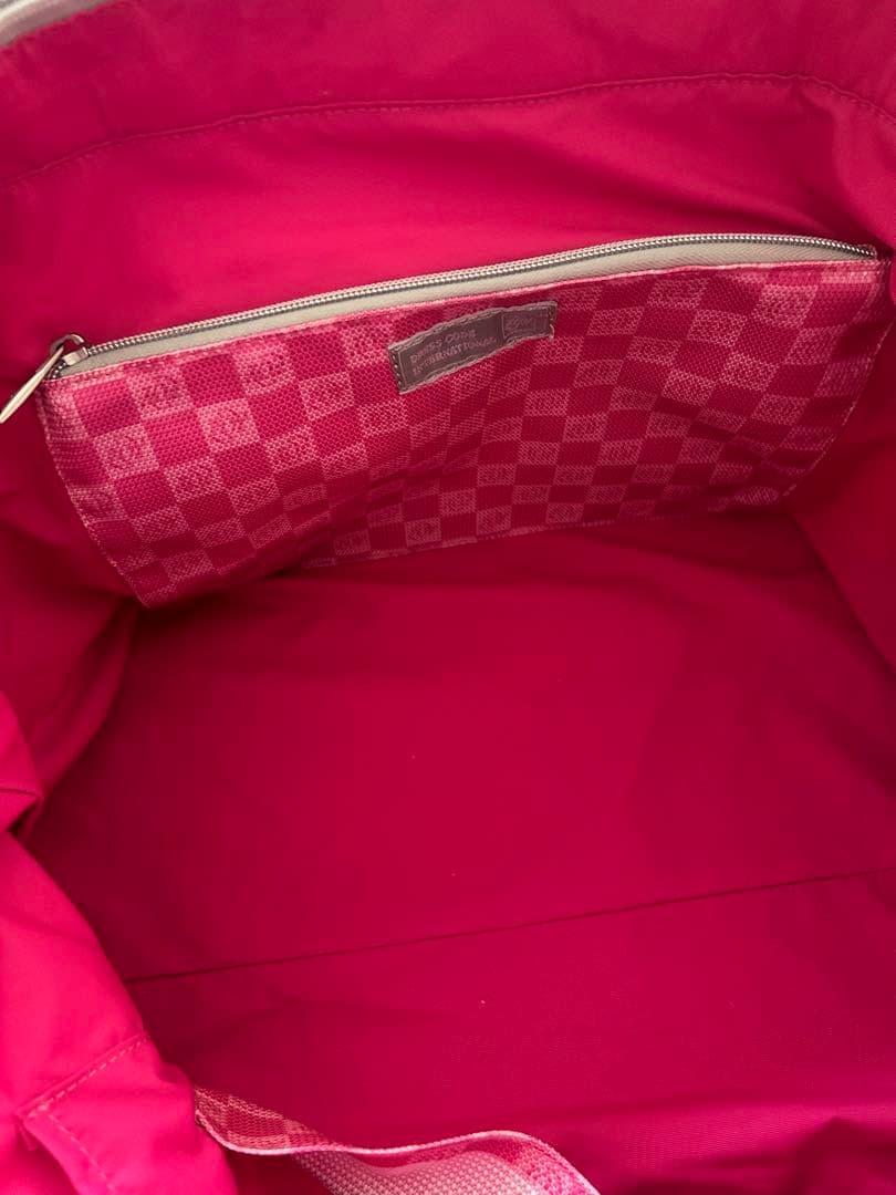 ZOY ゾーイ 2WAY ボストンバッグ 総柄 ピンク系