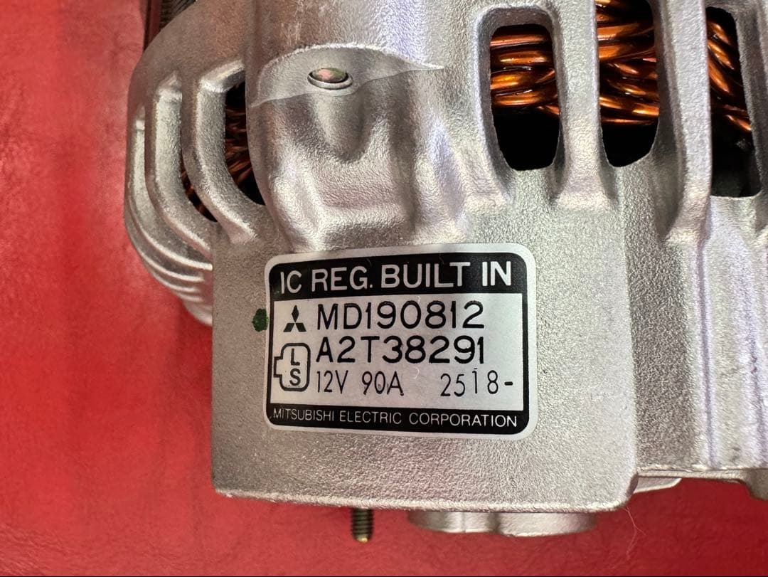 【新品・未使用】オルタネーター・ダイナモ 三菱製 A2T38291⑥ ギャラン