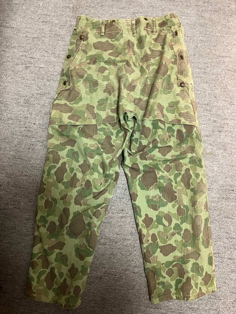 1940s USMC P44 ヴィンテージ ダックハンターカモパンツ