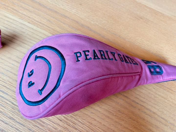 【annamama】パーリーゲイツ　ニコちゃん　ヘッドカバー 3点セット