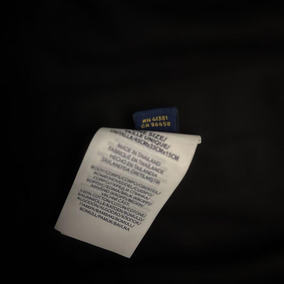 ポロ・ラルフ・ローレン ブラックトートバッグ 3番