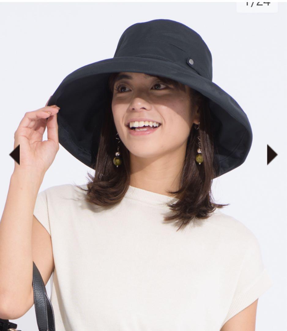 【新品】サンバリア100 トラベル・ハット　ブラックLサイズ