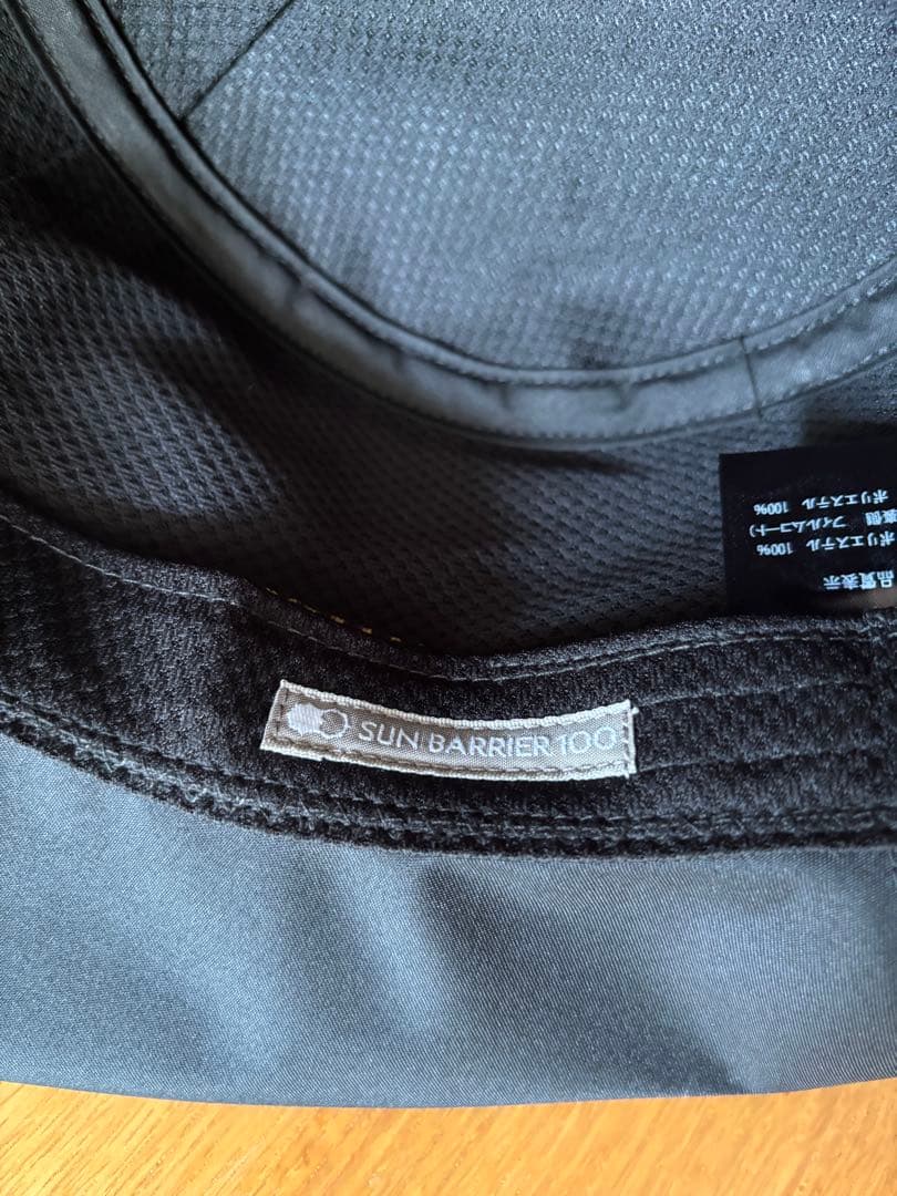 【新品】サンバリア100 トラベル・ハット　ブラックLサイズ