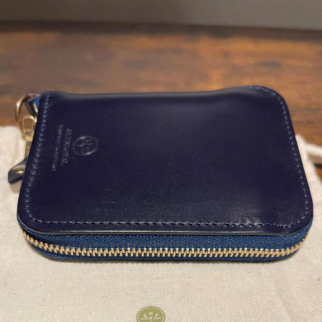 本日まで限定値下げ！【未使用 保証書有り】グレンロイヤル　二折りジップウォレット