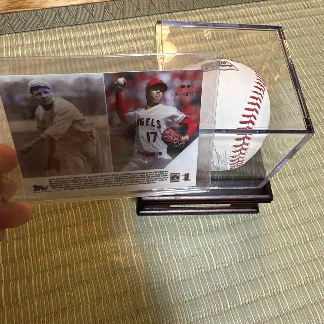 ★正規限定品★大谷翔平　サインボール　2021年購入