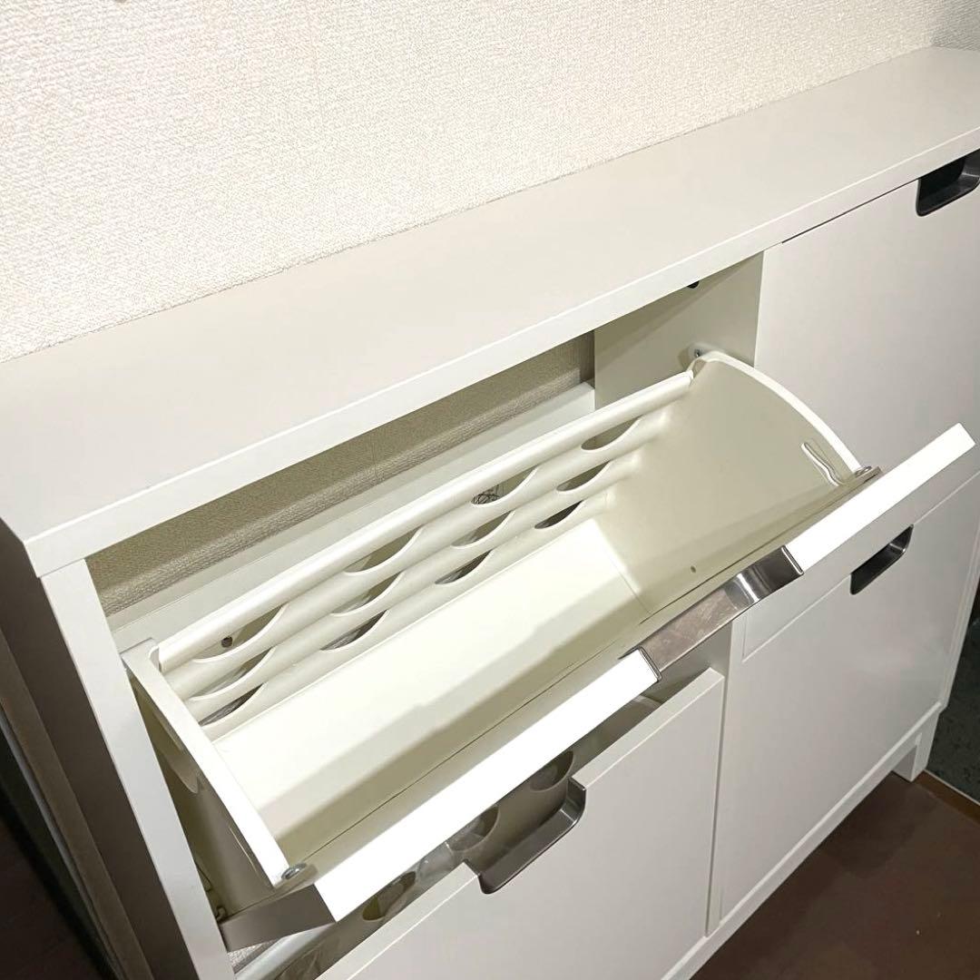 【KNY-X】IKEA STALL ステル シューズボックス スリム