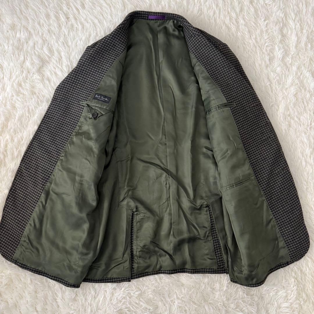 最高級ライン✨ポールスミスコレクション テーラードジャケット メンズ L 千鳥