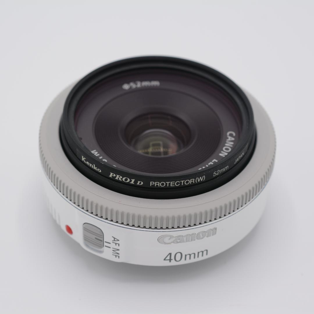 ❤️キャノン Canon EF 40mm F2.8 STM❤️希少ホワイト