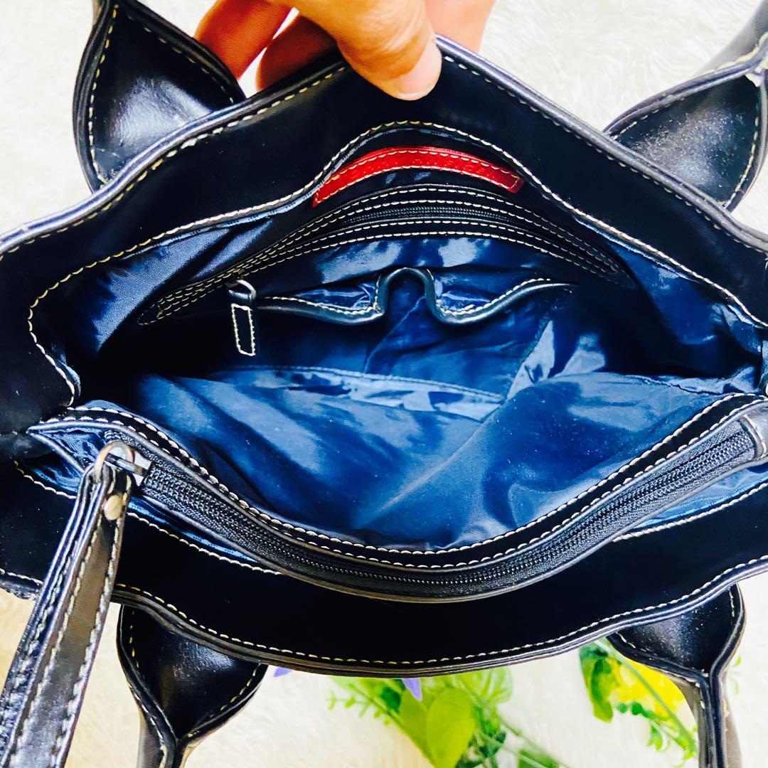  ✨トミーヒルフィガー✨ツイード✨トートバッグ✨肩がけ