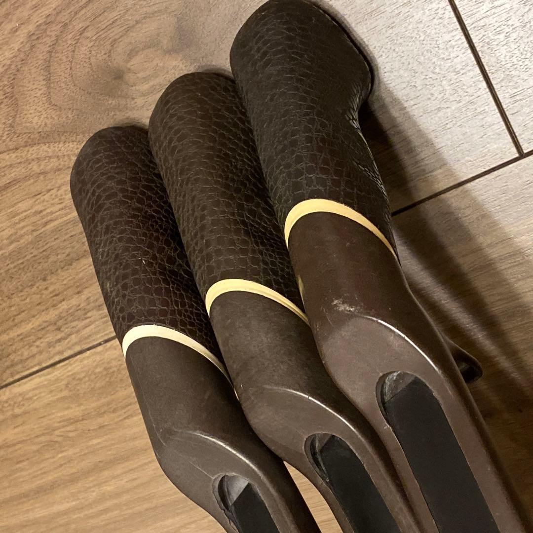 Fenwick フェンウィック 茶の白帯 グリップ 3本セット