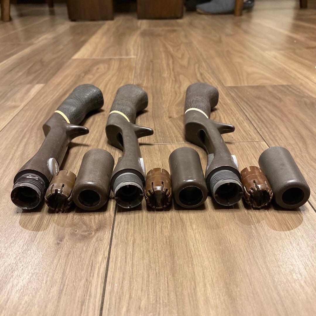 Fenwick フェンウィック 茶の白帯 グリップ 3本セット